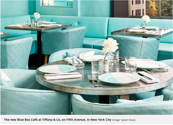 Finally you really CAN have 'Breakfast at Tiffany's' as New York jewellery store opens cafe 56 years after hit film