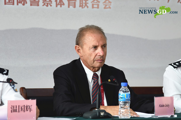 Alain Joly indicated that Guangdong Provincial Public Security Department developed a management system to ensure fairness and transparency. 