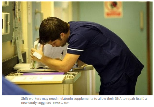 Night shift work may stop body repairing daily damage to DNA and trigger cancer, study suggests