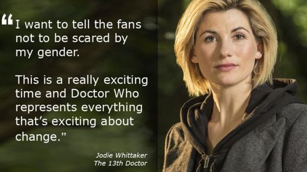 Jodie Whittaker: Doctor Who's 13th Time Lord to be a woman