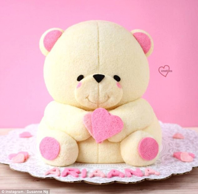 Mother-of-three who started baking to entertain her children's friends makes incredible cakes that look EXACTLY like stuffed toys.