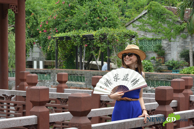 Buket Dundar experience a cultural Guangdong in the 7-day tour.