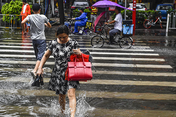 Typhoon Mawar rains more misery on Guangdong