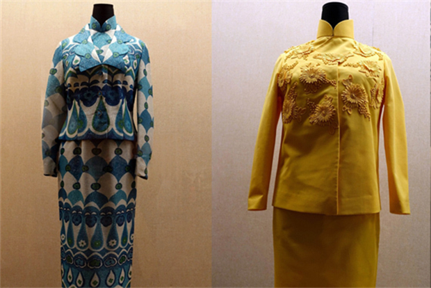 Hong Kong cheongsams exhibited in Guangzhou