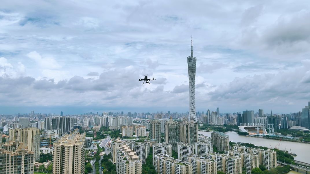 重要资讯 | 全国首次低空航路安全能力测试在广州海珠完成