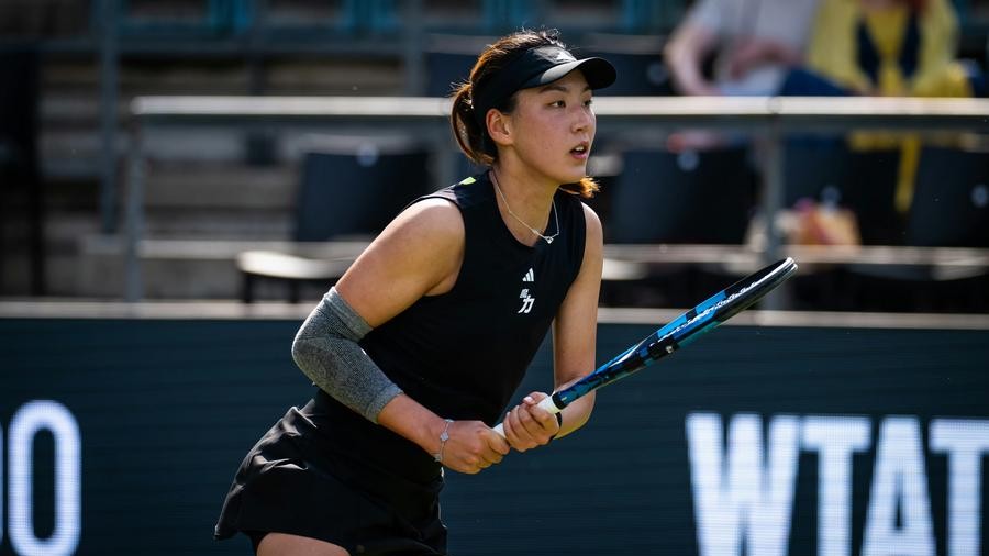 China's Wang Xinyu upsets Gauff at Berlin Open