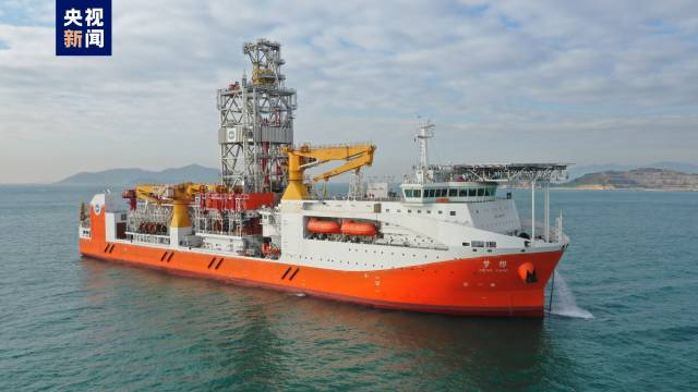 World's only 11,000-meter ocean drillship tested in Nansha