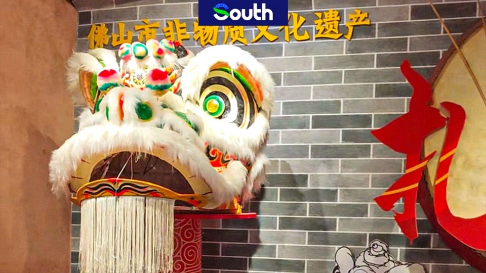 Step into Gaoming's Mingcheng | How an ICH inheritor brings paper lion head to life