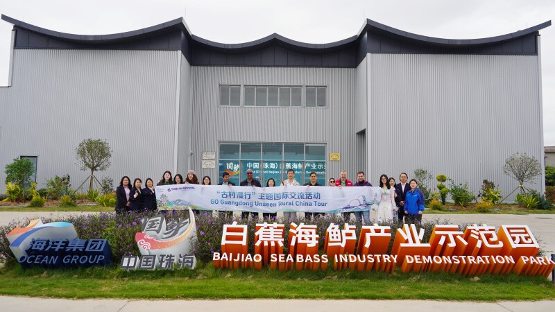 在中国海鲈鱼之乡，外国友人发现这里可以“抄作业”