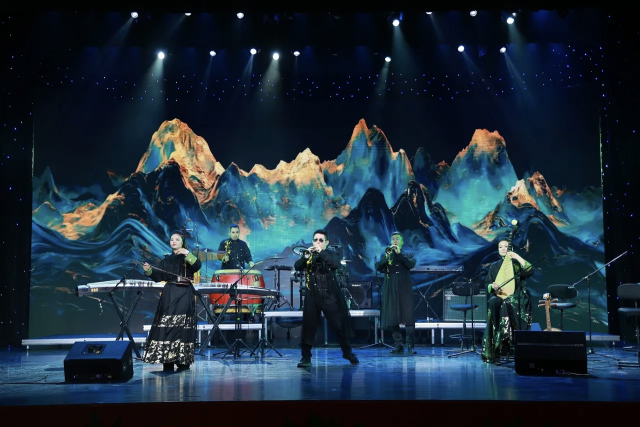 广东民族乐团“粤起国潮”新年音乐会在广州上演。受访者供图