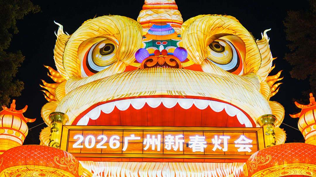 Guangzhou Lantern Fair at Yuexiu Park lights up on January 30