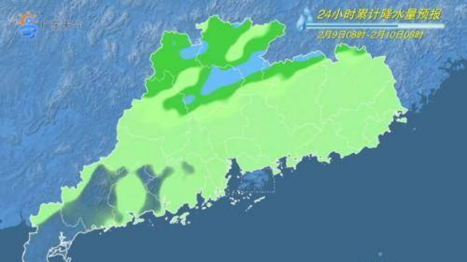 未来几日广东雨雾天气明显 粤北有中到大雨