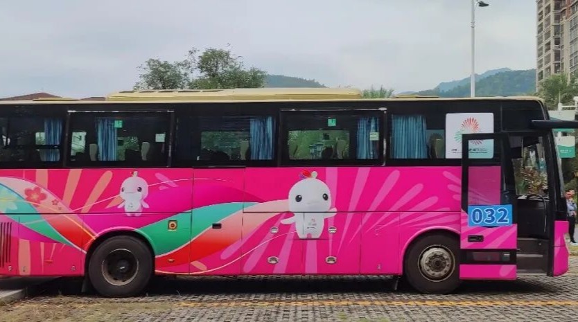 “氛围组”就位！云浮交通“盛装”迎全运