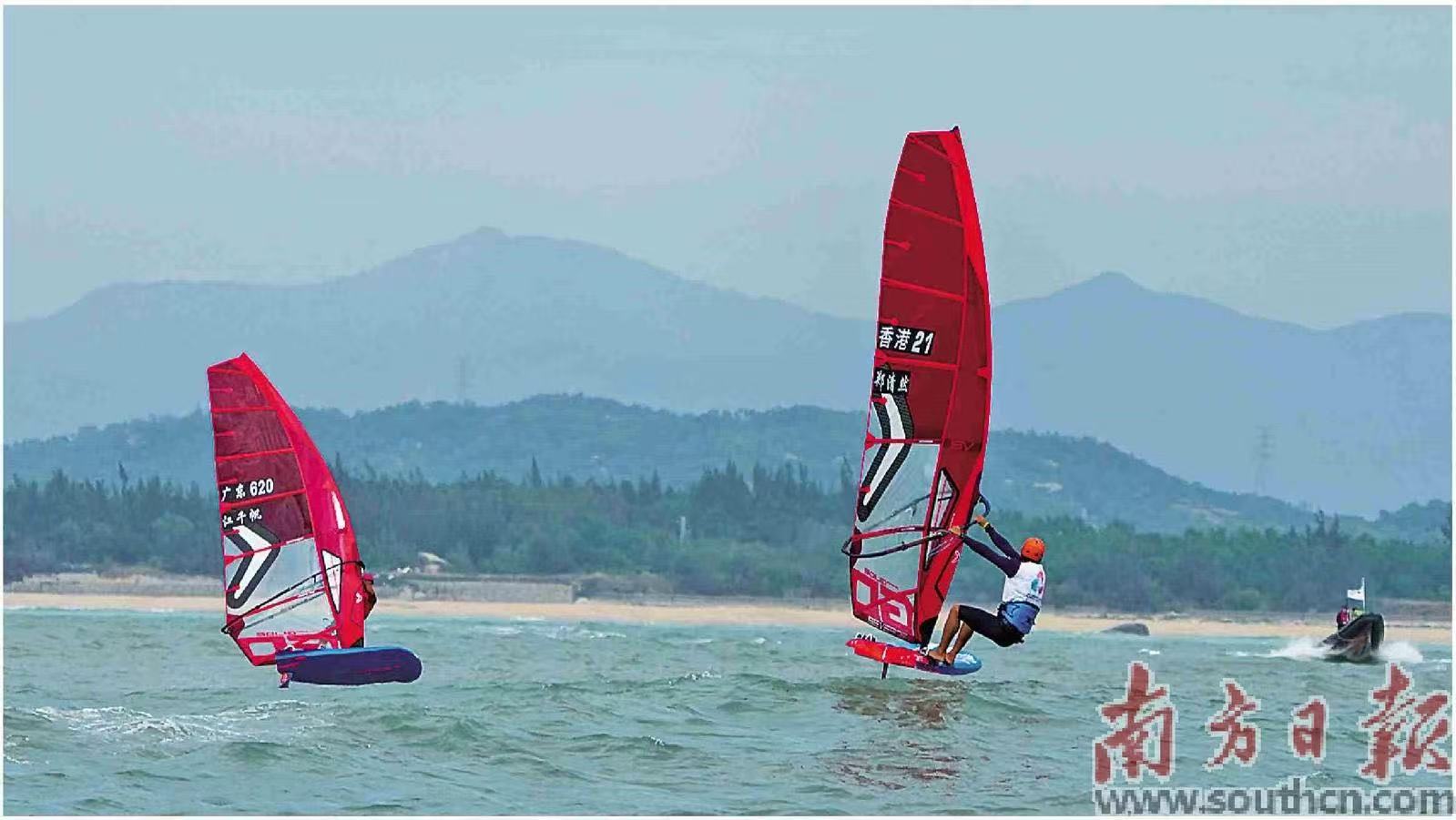 广东队斩获1金3银2铜！十五运会帆船比赛战绩出炉