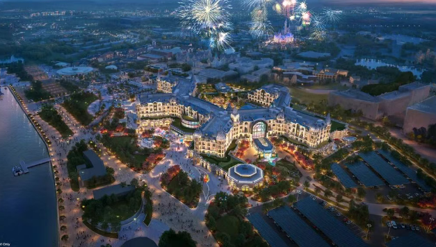 上海迪士尼乐园游客量突破1亿 将建第四家主题酒