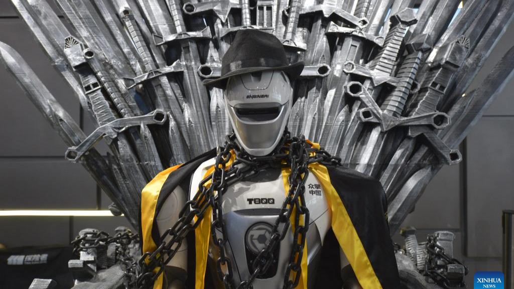 A glimpse of humanoid robots in Shenzhen, China's Guangdong