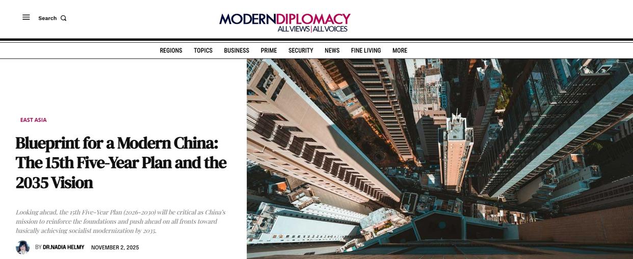 欧洲《现代外交》网站报道截图