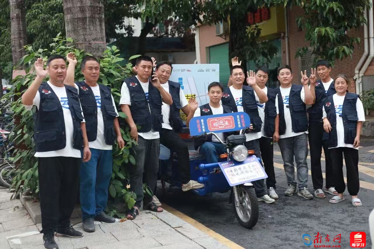 “好运来”搬运队的十个师傅