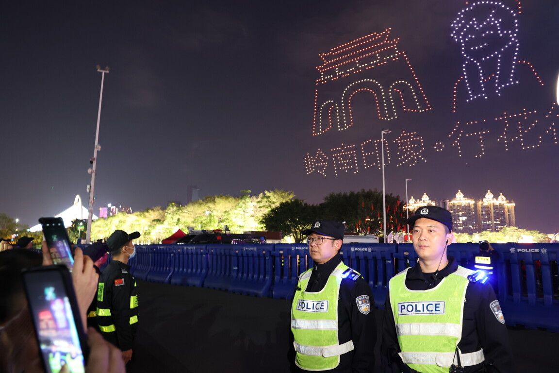 Guangdong police ensures a safe Spring Festival