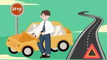 春运后期返程高峰,高速公路上突遇事故的正确做法→ 春运后期返程高峰,高速公路上突遇事故的正确做法→