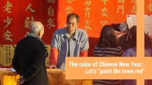 The color of Chinese New Year: Let's "paint the town red" The color of Chinese New Year: Let's "paint the town red"