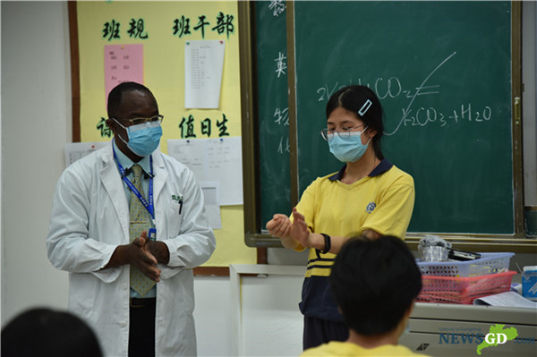 China is the safest place: Gabonese doctor J. Christian Nzengue