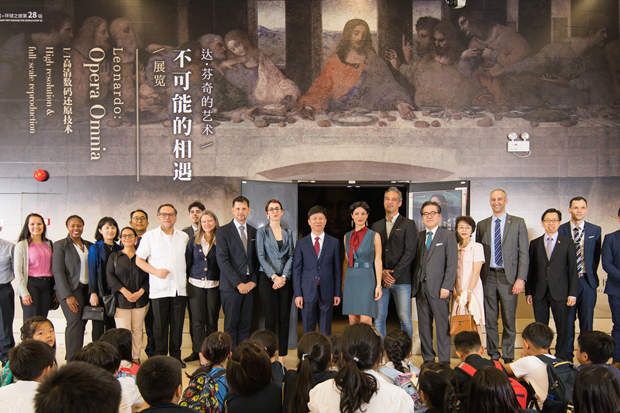 High-fidelity reproductions of Leonardo Da Vinci’s masterpieces exhibited in Guangzhou