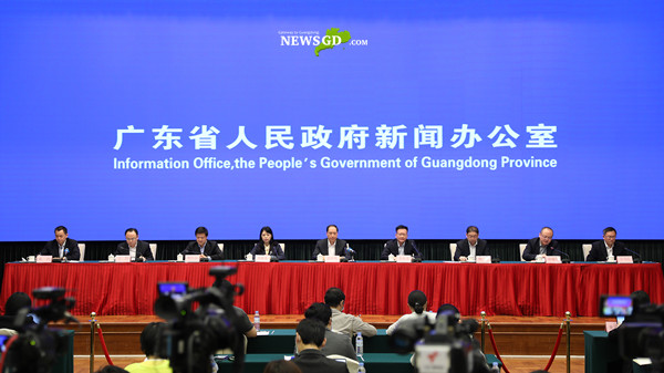 The 51nd press conference on Guangdong's fight against COVID-19 was held in Guangzhou today. (Photo: Cao Yaqin)