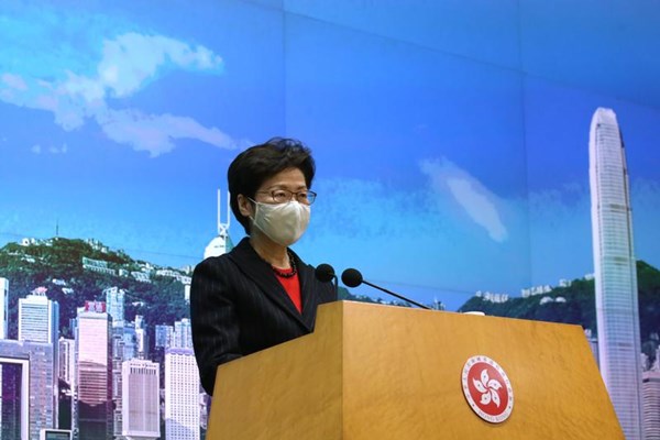 Hong Kong's chief executive will visit Beijing in wake of pandemic's damage