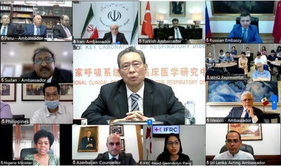 China shares COVID-19 control experience with foreign embassies