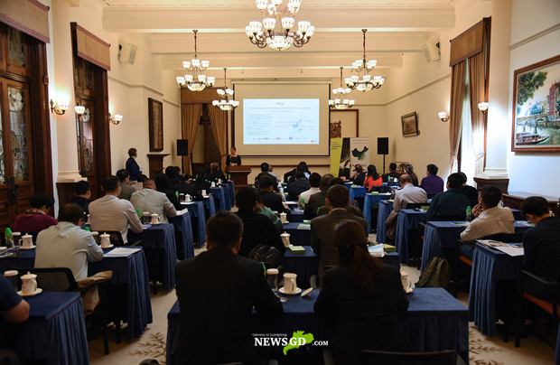 The I²PCC Sino-Belgium Clean Technology seminar was held in Guangzhou on November 20th (Photo: Steven Yuen)