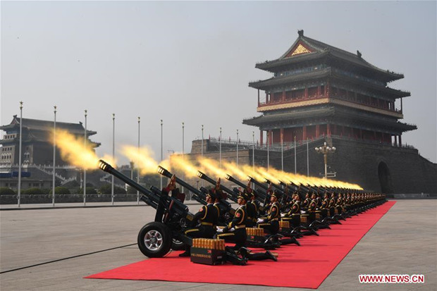 Video | Review China's military parade in 70 seconds