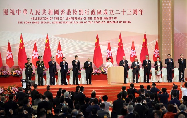 Law and order dawns in Hong Kong as new law takes effect