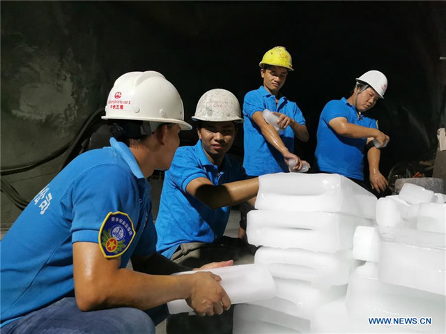 Chinese workers overcome harsh conditions for China-Laos connectivity project