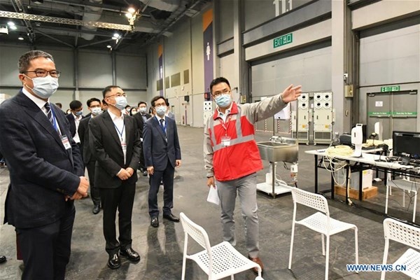 Hong Kong completes expansion of COVID-19 community treatment facility at AsiaWorld-Expo