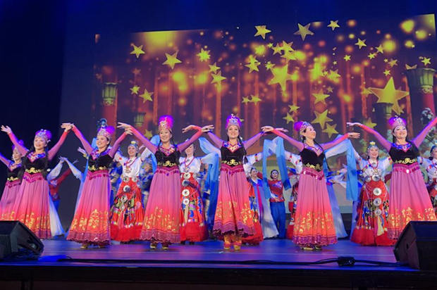 Southern California Chinese present art performances to celebrate 70th anniversary of PRC founding