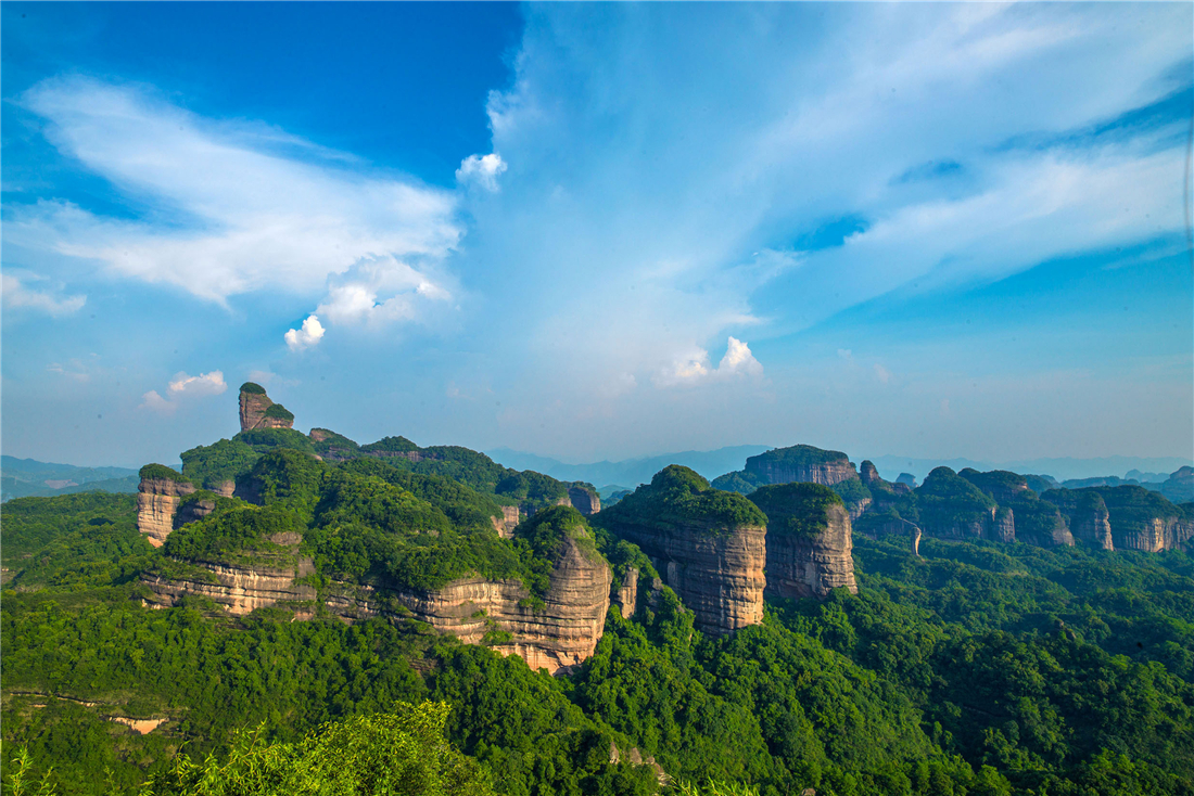 Top attraction in Guangdong: Danxia Mountain