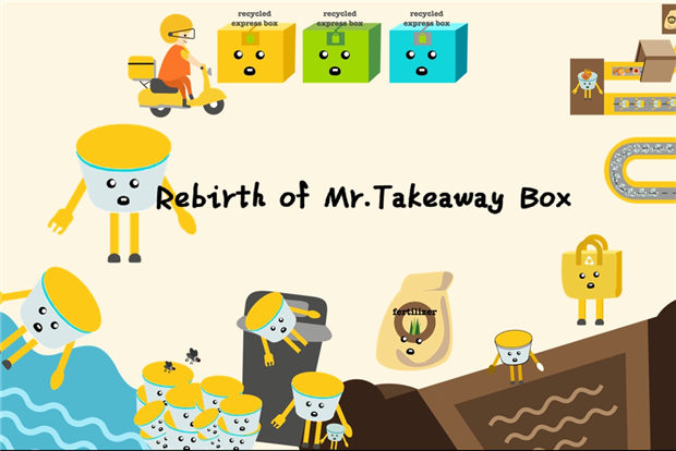 Video | Rebirth of Mr.Takeaway Box