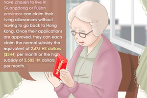 From 2020, HK senior citizens living in GD and Fujian can claim HK government subsidies