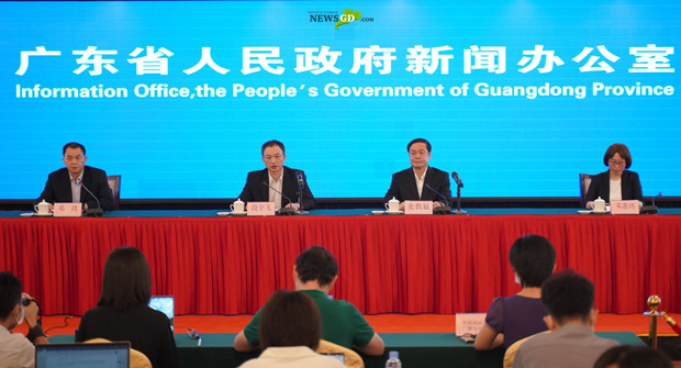 The 67th press conference on Guangdong's fight against COVID-19 was held in Guangzhou. (Photo: Zhang Ruilin)