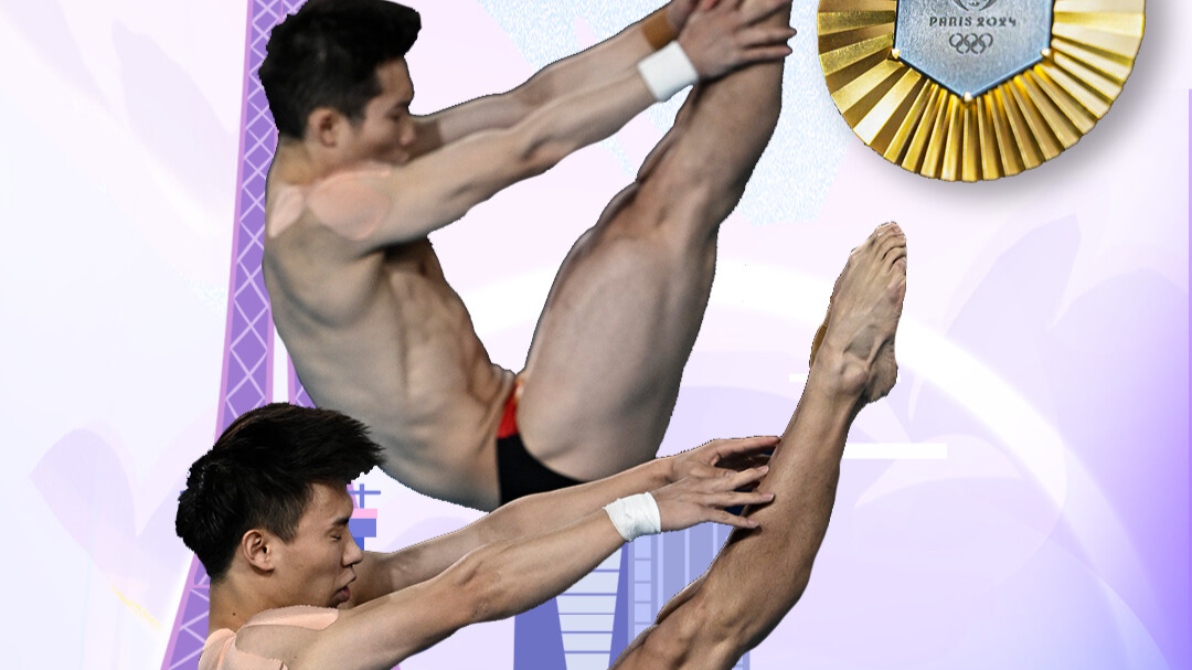 China's Wang Zongyuan/Long Daoyi win men's synchro 3m springboard at Paris Olympics