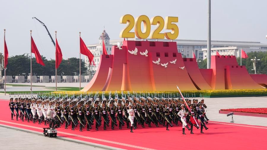 La Chine organise un grand défilé militaire pour le 80e anniversaire de la victoire de la Seconde Guerre mondiale