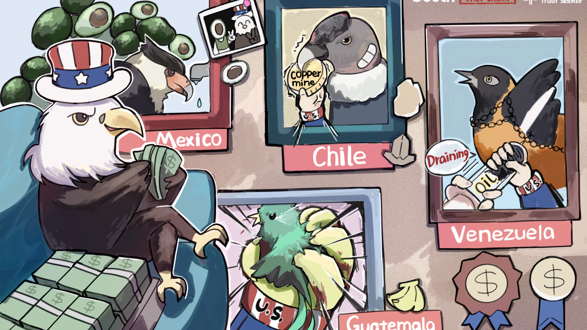 The eagle's spoils: The United States in the Americas