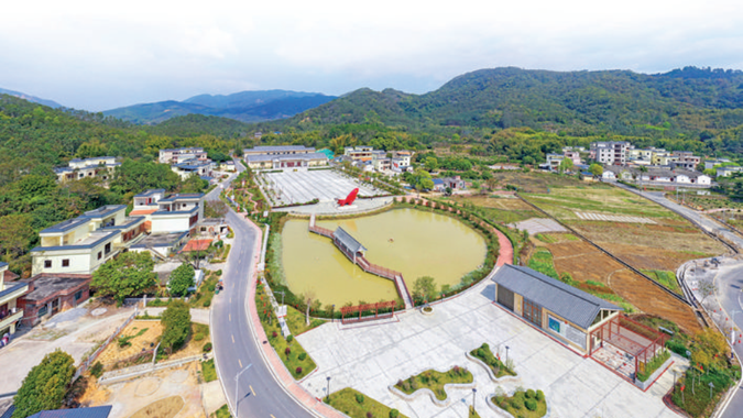 龙门平陵山下村入选省“百千万工程”首批典型村