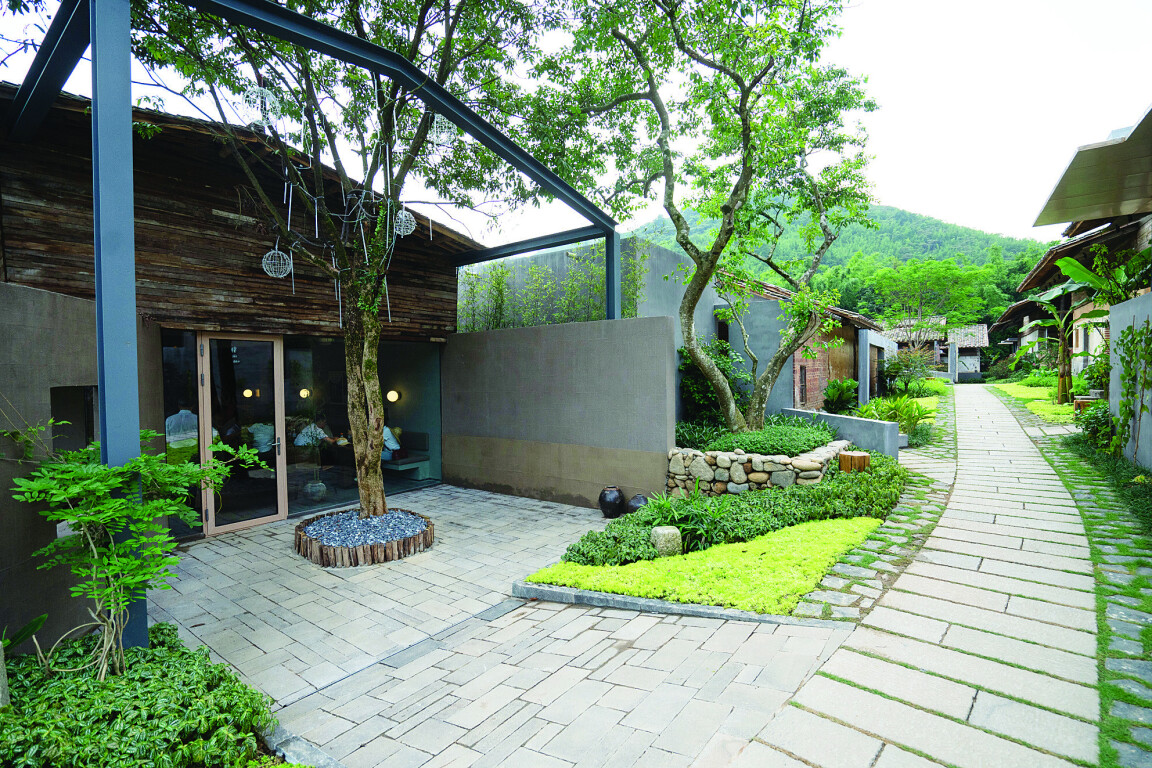 “罗浮山下·兰门村”民宿项目。