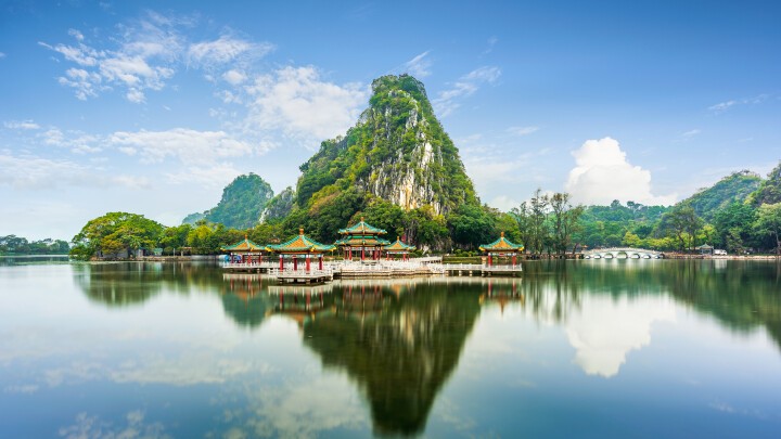 肇庆星湖建设治理七十载：还一片绿水青山 筑一座金山银山