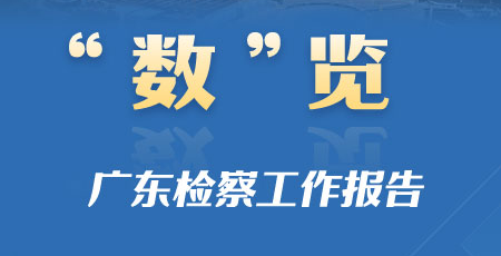 海报｜“数”览广东检察工作报告