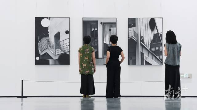 作品展现场。李均良 摄