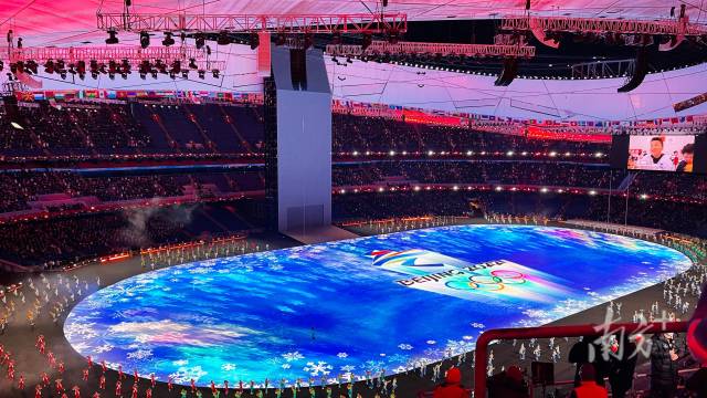 锐丰文化参与2022年北京冬奥会，用声光电高新科技助力演绎中国式浪漫。