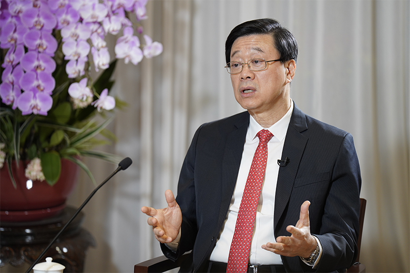 超班有嘢讲丨特区行政长官李家超欢迎大家登上香港这艘特快号